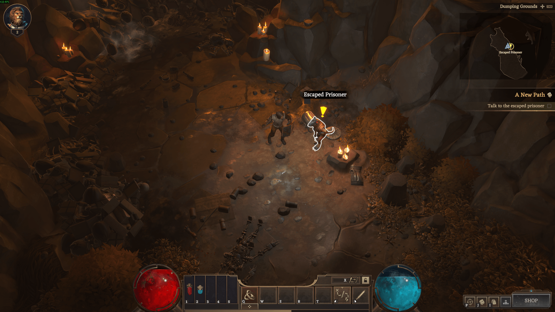 A New Path Step 1 — Talk to the escaped-prisoner