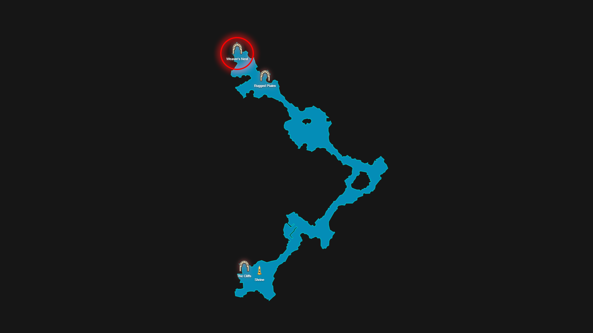 Caught in a Web Step 1 — Go to Weaver's Nest